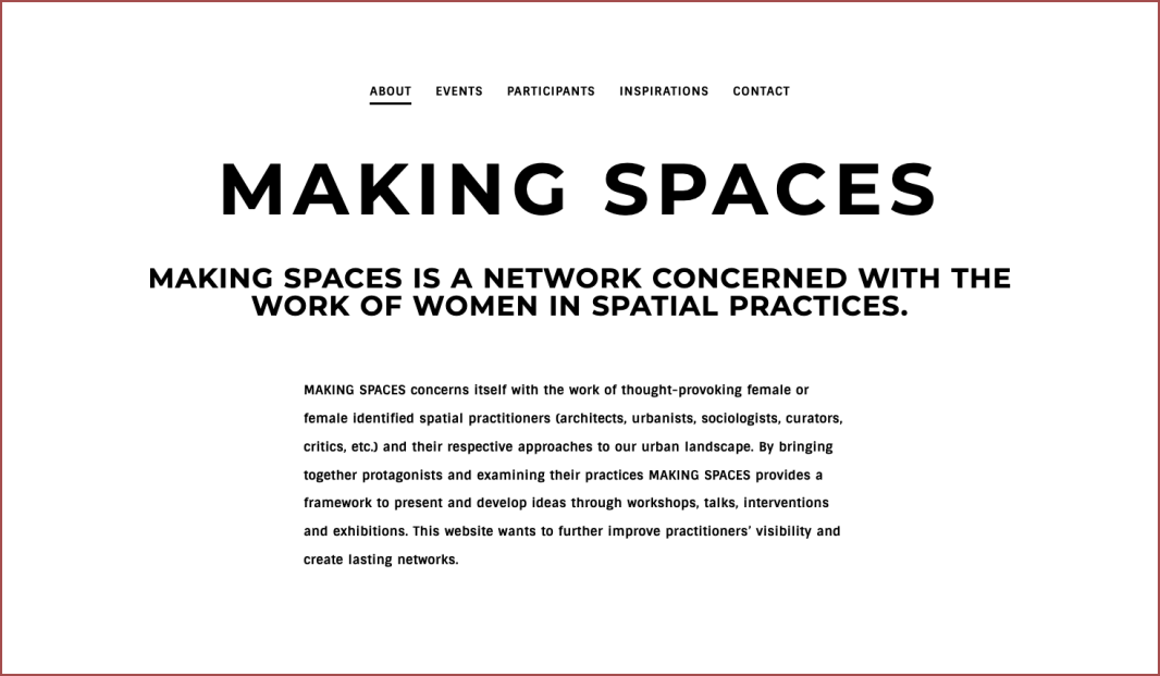 Discursive/ Making spaces