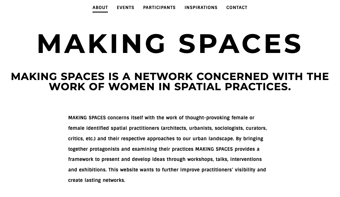 Discursive/ Making spaces